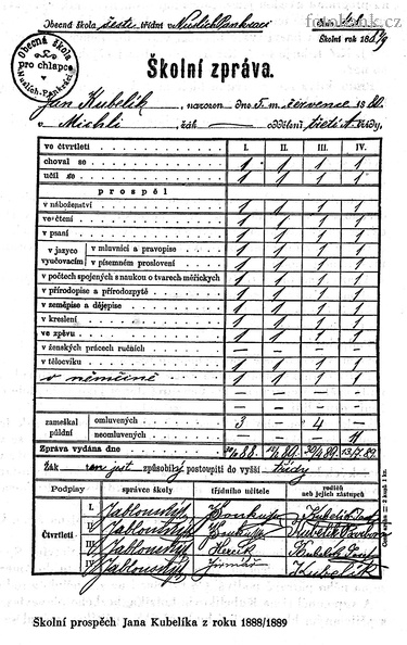 JK000651 skolni zprava